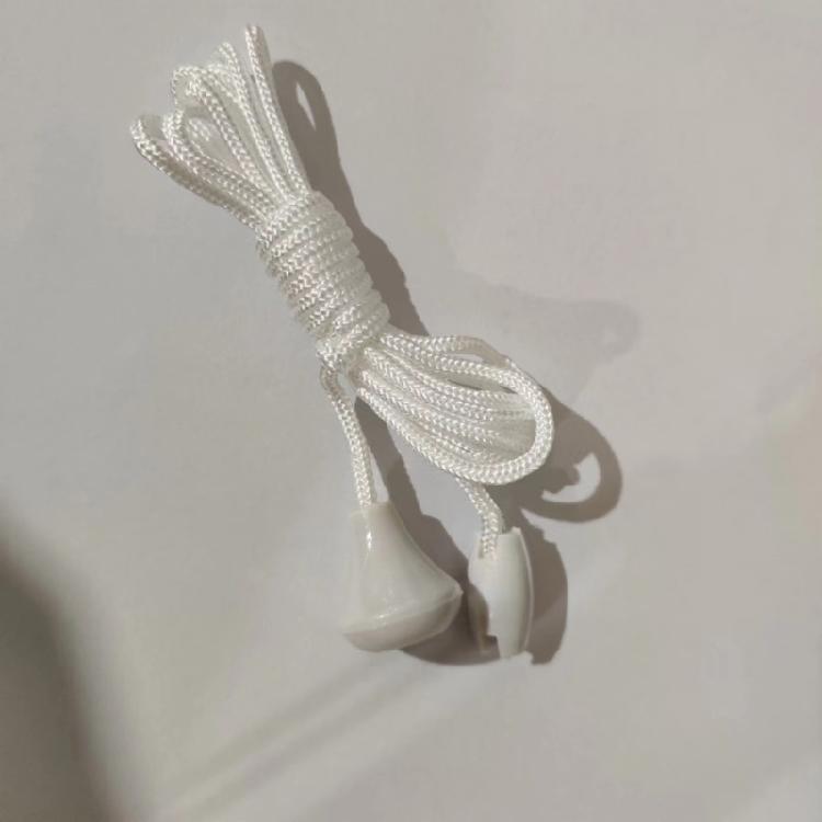 10Pcs 1.5m Light Switches Pull Rope Bathroom Light Pull Cord String with Connector for Ceiling Switches Bathroom Light