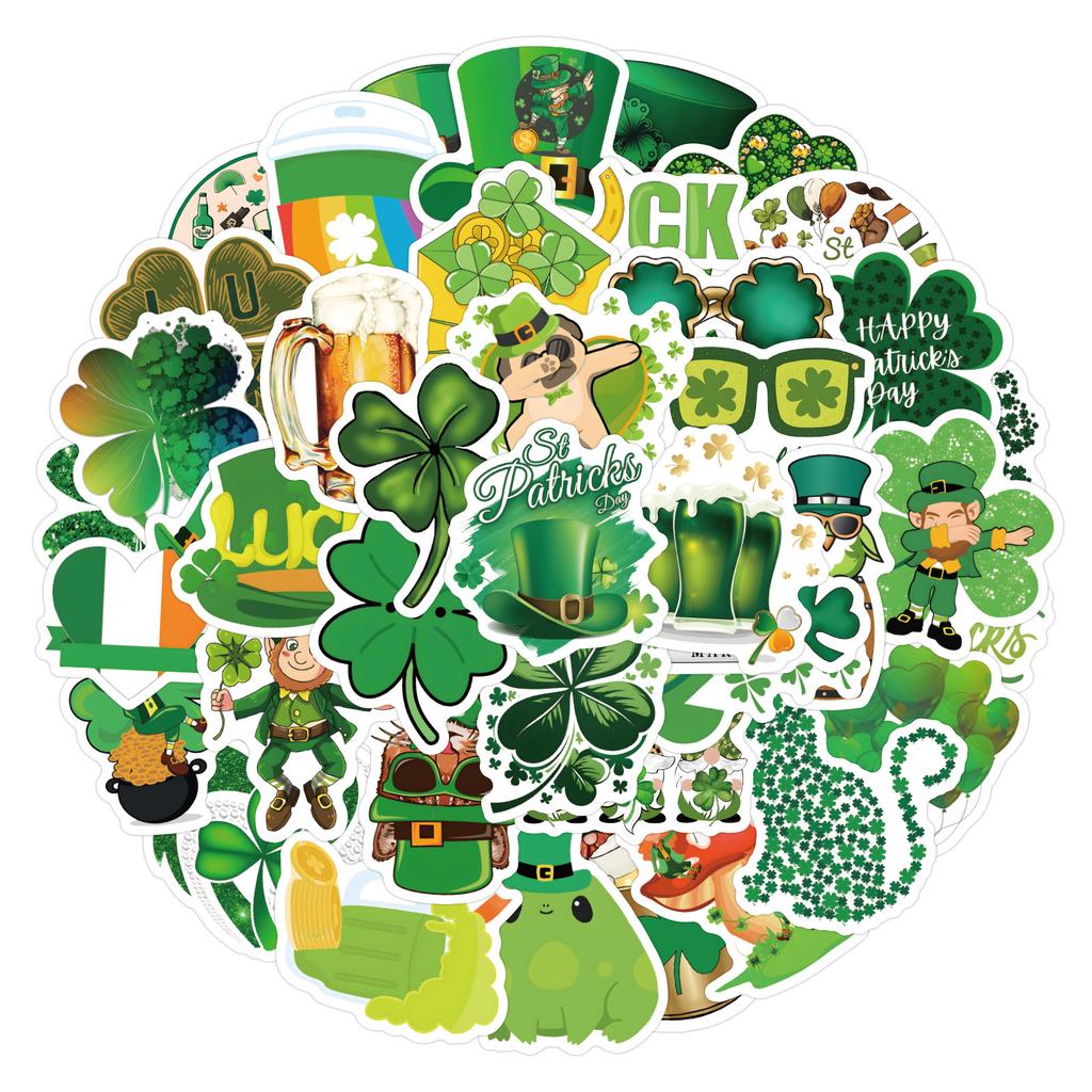 55/110 Neue St. Patrick Graffiti Aufkleber Notizbuch Gitarre Koffer Wasserdichte Aufkleber