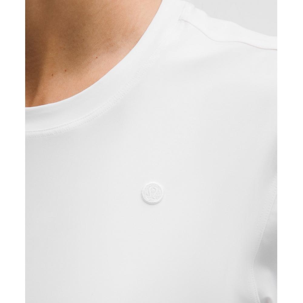 Lululemon Women S Ventilated Short Sleeve tenniS Shirt White