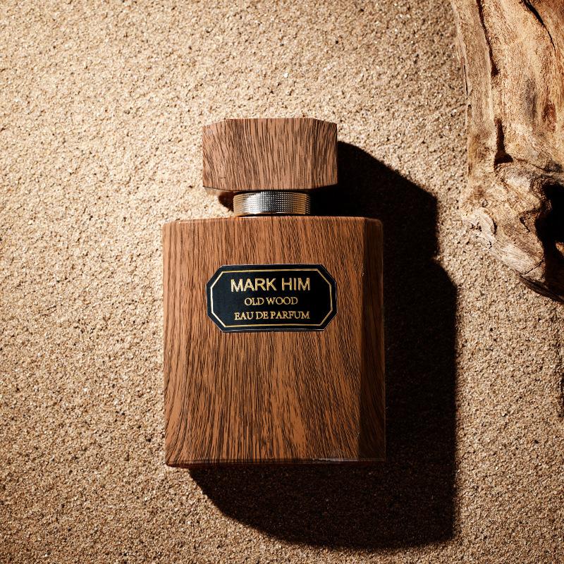 DF High Quality Men's Perfume Lasting Light Fragrance Ebony Agarwood Woody Cologne Perfume