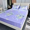 Home Luxury Mattress Cover Three-piece Double Household Bedspread Non-slip Washable Queen Size Bed Cover with Pillowcases