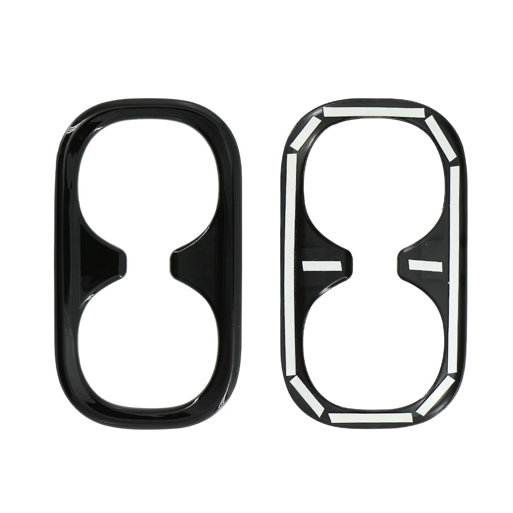 SWD-DG ZRV14-BK Honda ZR-V Getränkehalter Getränkehalter Abdeckung Innenraumverkleidung für Honda New ZR-V RZ Serie ABS 1St. (Schwarz)