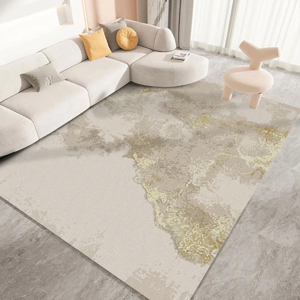 Fashion Nordic Carpet Living Room Ink Splash Abstract Area Rug Large Bedroom Decor Home Rugs Washable Entryway Doormat Floor Mat