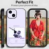 Singer S-Sfera Ebbasta Album Cover Phone Case Black Matte Thin Phone Case For iPhone17 16 15 14 13 ProMax