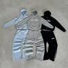 HEARTSTA Star Print Zip Hoodie Set Streetwear Loose Fit Casual Outfit Women