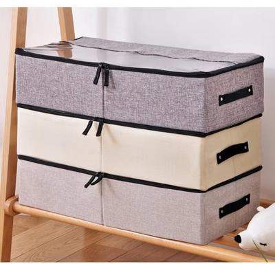 Fabric Dust-proof and Moisture-proof Transparent Folding Shoe Box Space-saving Shoe Cabinet for Home Use, and a Perfect Stora