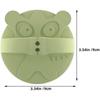 Boy Girl Silicone Scalp Scrubber Body Bath Brush Soft Exfoliating Bathing Tool for Boy Girl and Adults for Massaging and Skin Cleansing Matcha