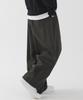 PIANER Washed Cotton Balloon Pants (Charcoal)