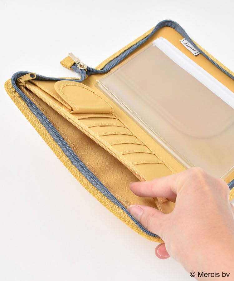 Marimo Craft MIFFY Colorful Sagara Series Free-Fitting Case, Orange. Also available: a character pouch for storing small items, orange, approximately