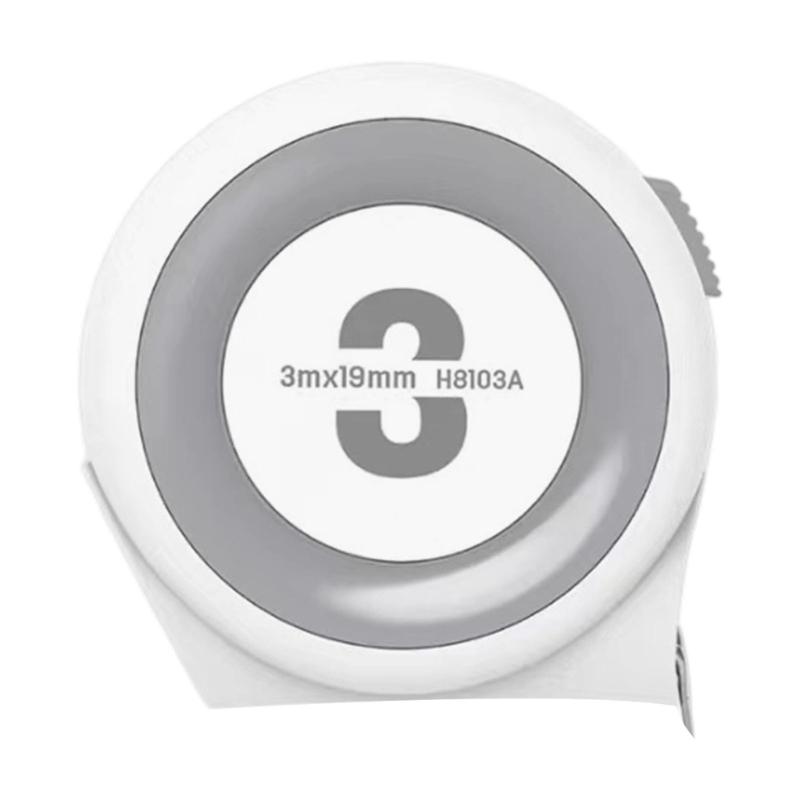 Steel Tape Measure Waterproof Tape Measure, Steel Retractable Tape Measure Easy Reads Tape Measure белый