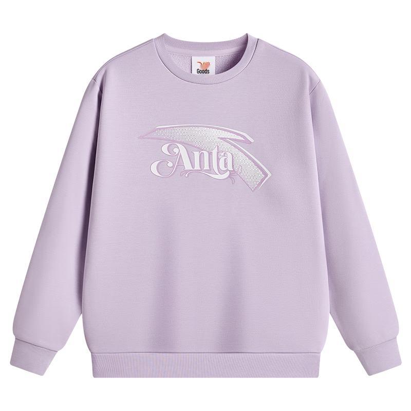 Anta Kids Fleece Lined Sport Sweatshirt