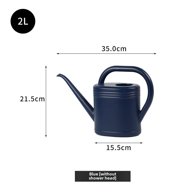 1-10L Large Capacity Plastic Watering Can with Long Spout & Sprinkler Head for Vegetables and Flowers Gardening