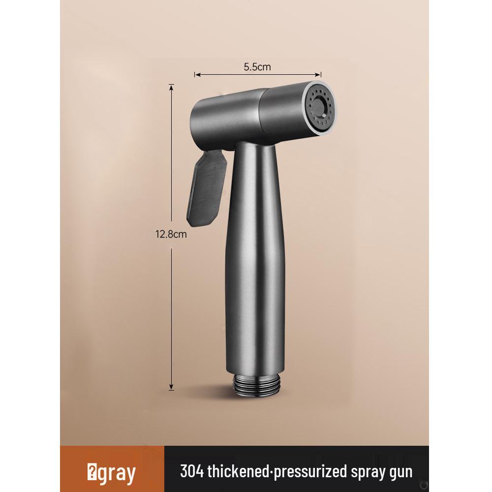 High-Pressure Toilet Spray Gun: Dual-Outlet Bathroom & Floor Cleaner See Details