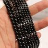 Black Agate Shell Pearl Beads 4-6mm for DIY Jewelry Making