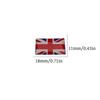 4 Car Stickers/Car Badges/British Flag Car Badge Stickers/Suitable for All Car Accessories, Car Knob Decorations, Door Handle Decorations,