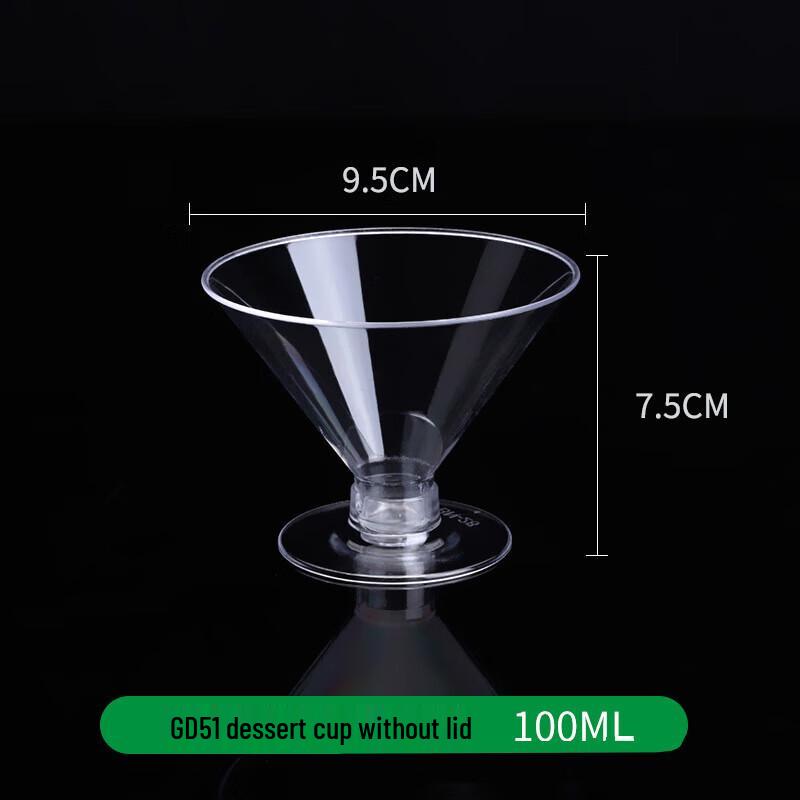 Jinyuan Disposable PS Plastic Stemmed Cups