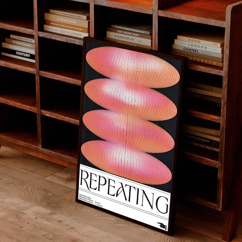 

Японский Ретро Абстрактный Настенный Арт Принт Постер Синие Волны Градиент Гало Холст Картина Домашний Декор Арт Постер - без рамы 21cm×30cm NoFrame