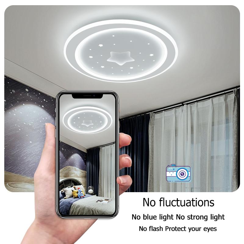 Modern LED Ceiling Lamp Chandelier for Child's Living Room Bedroom Study Creative Home Decoration Indoor Lighting Fixture Lustre