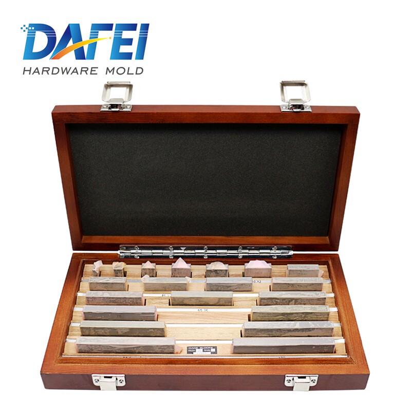 DAFEI Metric Precision Gauge Block Set 20 Pcs, Grade 0