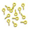 200pcs/100pcs Small Eyes Pins Nail Screw Tiny Mini Sheep Eyepins Hooks Clasp Eyelets for Charms Pendant Jewelry Making DIY
