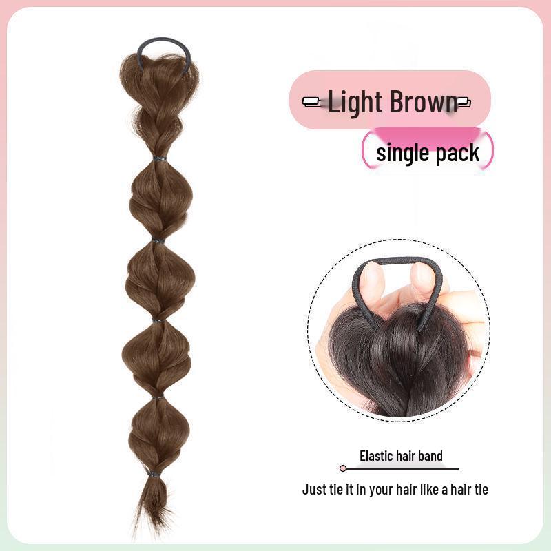 Trendy Sweet & Spicy Dreadlock Highlight Wig with Fishbone & Twist Braids