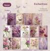 Flower Dance Series Creative Stickers: Handmade DIY Material for Student Journals