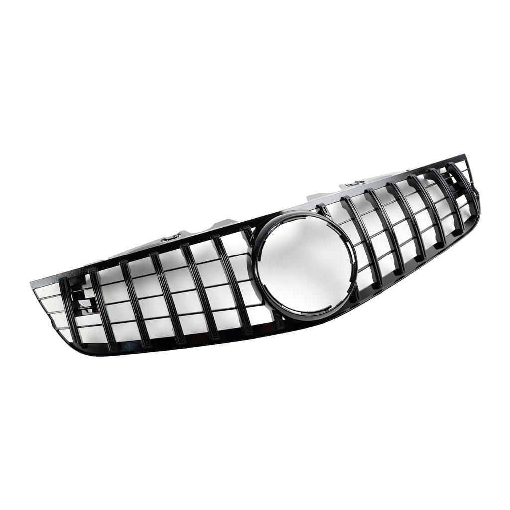 Front Bumper Upper Grill Fit Mercedes SL-Class R230 SL550 SL600 2009-2012