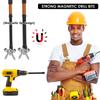 10/20PCS Magnetic Allen Wrench Drill Bit Set Metric & Imperial Impact Hex Head Screwdriver Bit Set 1/4 Inch Hex Shank Hex Bit