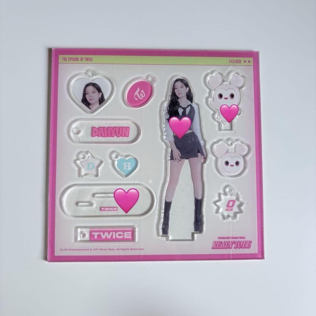[USED] TWICE Dahyun Seoul Concert Acrylic Kit