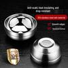 Dreiyn 304 Stainless Steel Double-Layer Insulated Bowl