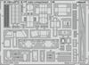 Eduard 1/48 Scale B-17F Radio Compartment Interior Etching Parts (for Eduard) Plastic Model Kit Parts EDU491463