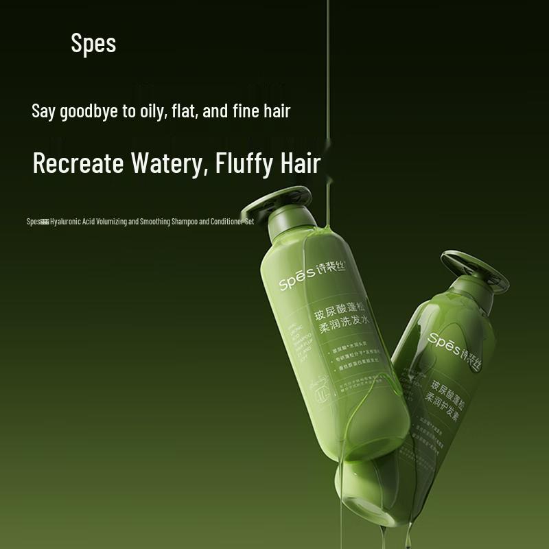 Spes Hyaluronic Acid Fluffy & Soft Hair and Body Care Set