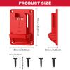 Wall Mount Electric Tool Holder For 18V Wall Power Mount Storage Battery Bracket Fixing Newest Drill Holder Slots Stand