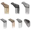 Brooch Tassel Chain Shoulder Board Punk Epaulette Jewelry Fringe Shoulder Mark  Unisex