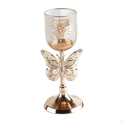 Metal Candlestick Tea Light Candle Holders Stand Pillar Candelabrum Candleholder for Decors