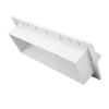 Rv Range Hood Vent White Weather Proof Stove Bathroom Exhaust Vent Cover for Trailer Camper