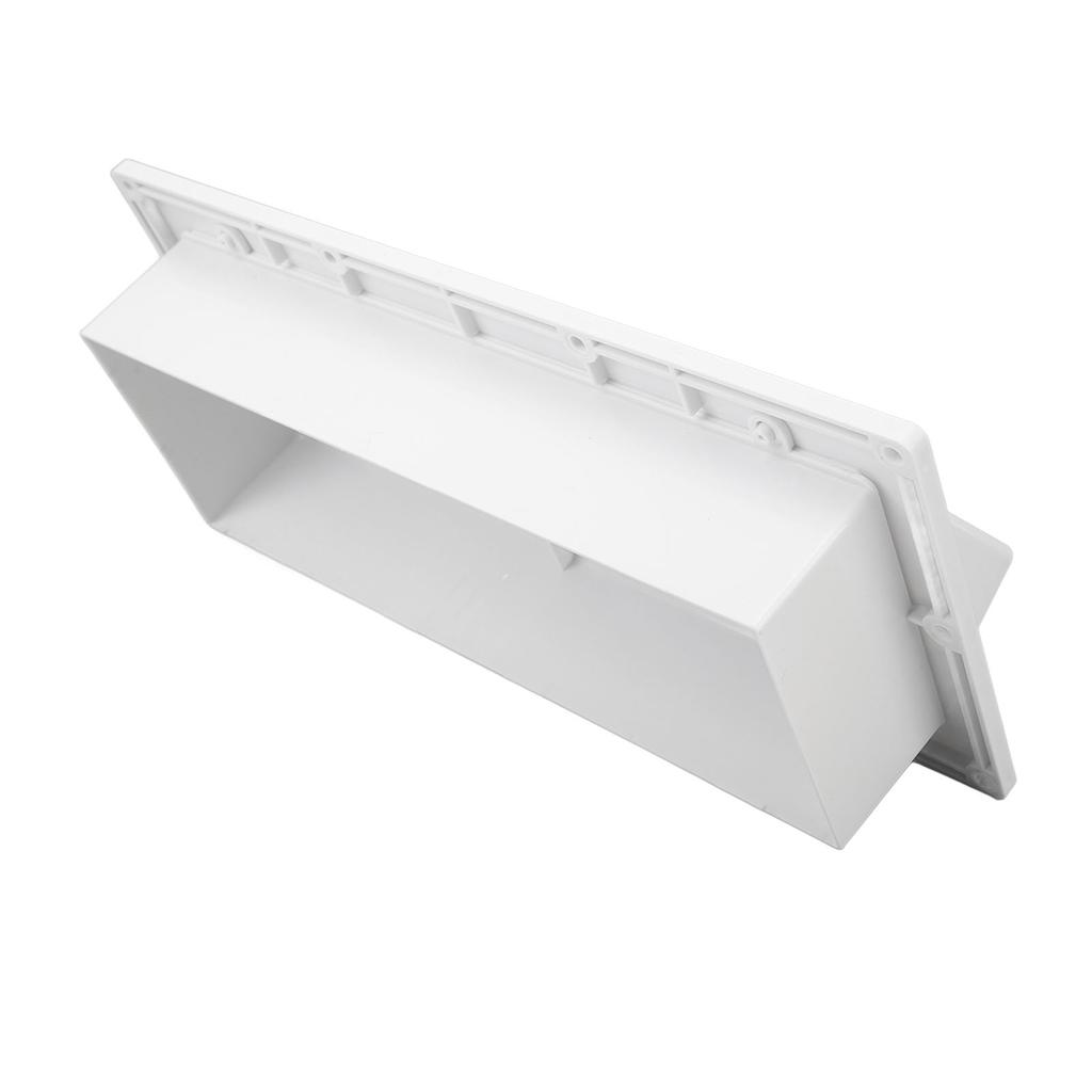 Rv Range Hood Vent White Weather Proof Stove Bathroom Exhaust Vent Cover for Trailer Camper