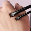 2 teile/satz Augenbrauen Kontur Pinsel Augenbraue Eyeliner Pinsel Tragbare Weiche Augenbraue Liner Make-Up Pinsel für Frauen Kosmetische Schönheit Werkzeuge