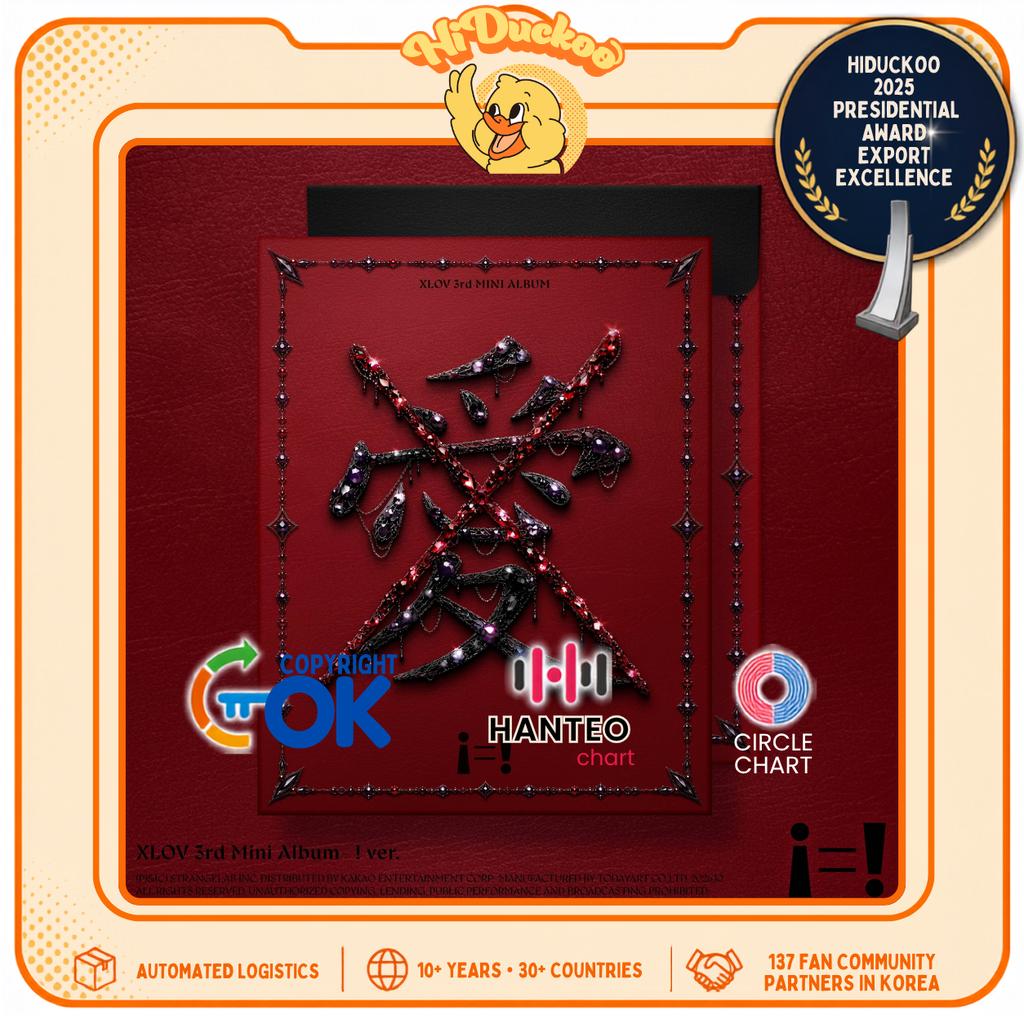 [PRE-ORDER] XLOV (3rd Mini Album) - i=! (Standard ver. (i ver., ! ver.))