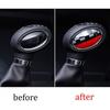 For Mini Cooper Countryman F60 JCW-Style Gear Shift Knob Shifter Lever Trim 2PCS