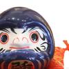 Ceramic Daruma Piggy Bank Desktop Decor Doll Japanese Figurine Saving Pot for Cafe