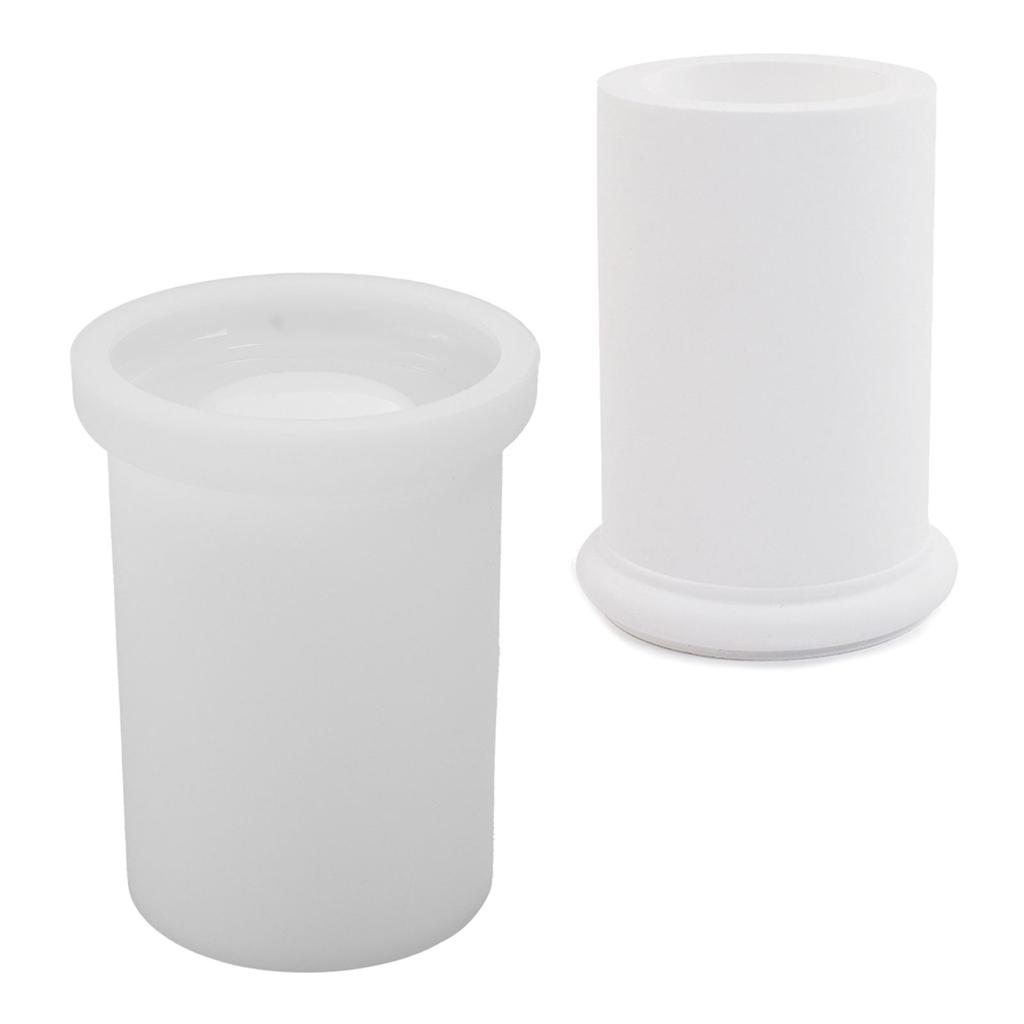 Harz Tiegelformen Kerzenhalterformen für Teelichthalter Kerzenhalter Kerzenständer Heimdekorationen Harz Deckelformen