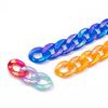Acrylic Iridescent Chain & Jump Ring Set for DIY Jewelry and Phone Case Accessories
