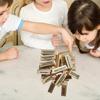 48 Buc. Blocuri de Lemn de Construcție Joc de Stivuire pentru Copii Băieți Fete Blocuri de Construcție Provocatoare Joc de Stivuire Echilibrare Joc de Societate Distractiv pentru Seara în Familie