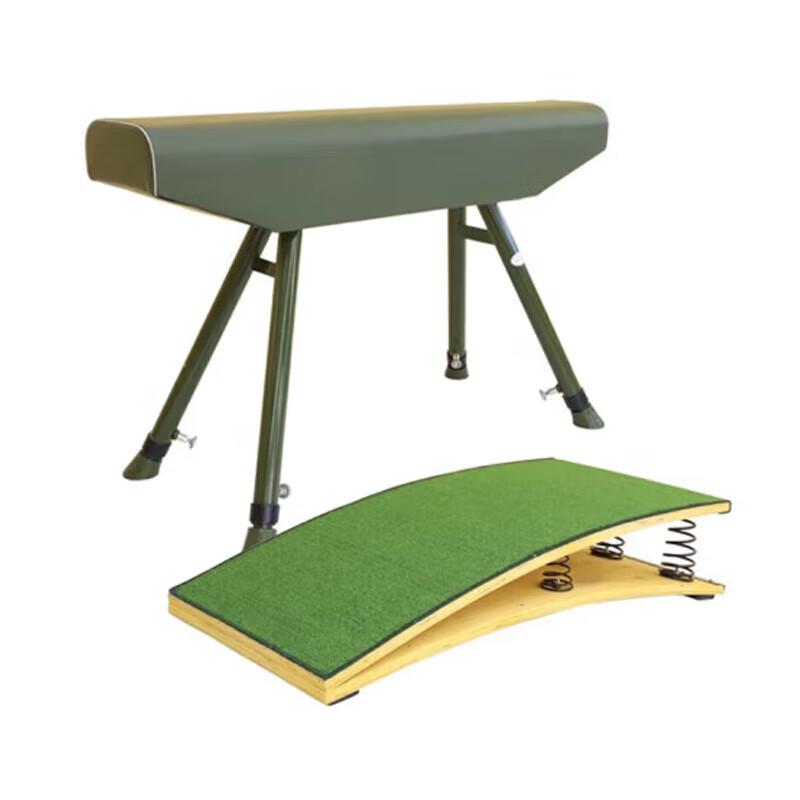 Gymnastics Vaulting Horse & Springboard Set