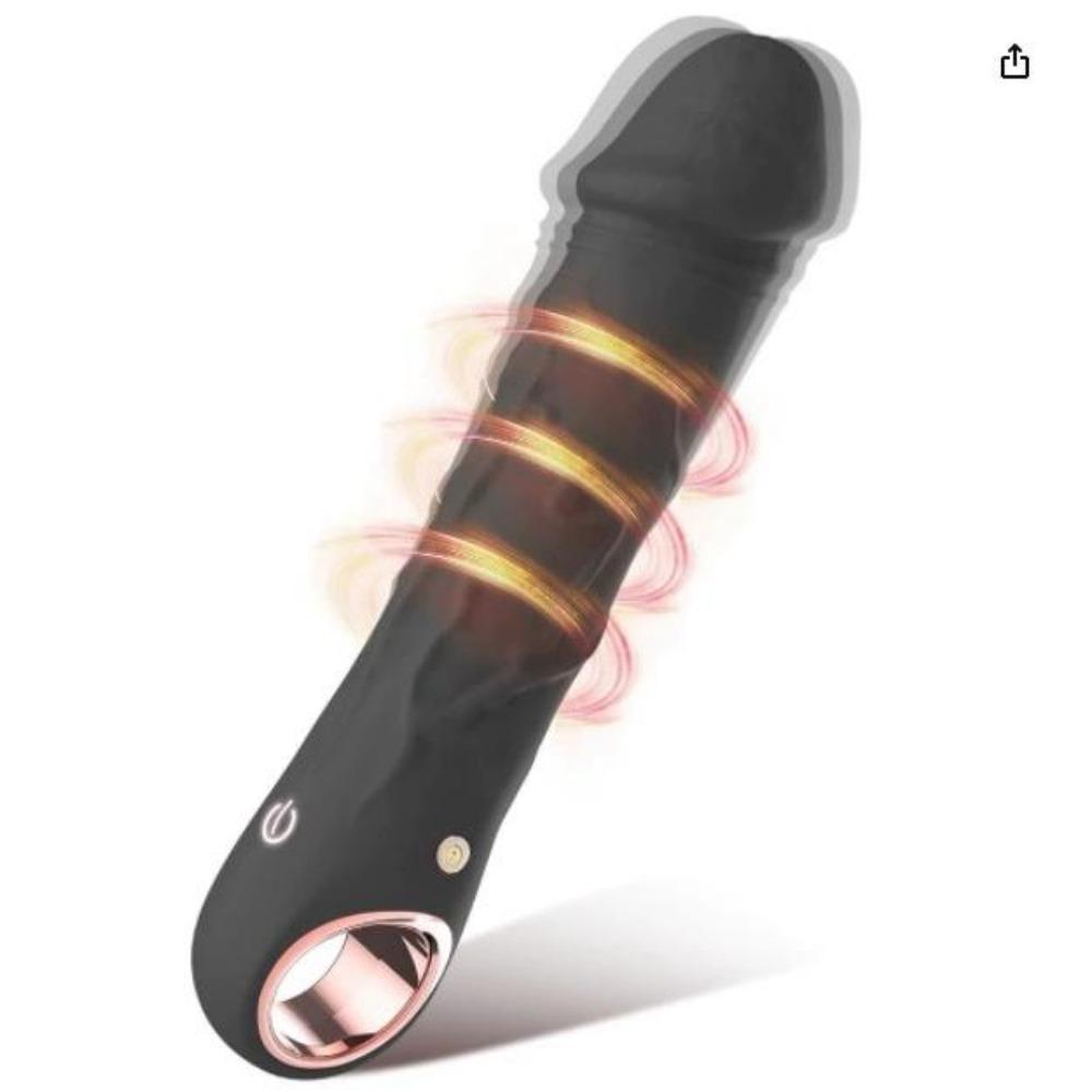 Dildovibrator, Sexspielzeug für Erwachsene und Frauen, 10 Vibrationen, realistische Silikondildos, Fingervibratoren zur Klitorisstimulation für Solo- und Paarvergnügen