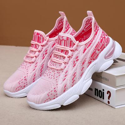 Women's New Breathable Casual Sneakers - Air Cushion Lightweight Cool Mesh Breathable Soft Sole Fashionable Versatile Arch Support Does Not Tire Feet