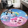 Personalized Magic Sweethear Round Chair Office Rug - Perfect for Mat, Office Chair & More - Ideal Gift for Birthdays and Holidays