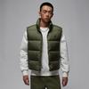 Vests Men's Olive Green Stand Collar Moderate Other