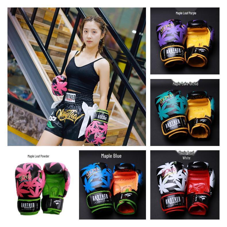 Cross-Border Sparring & Sanda Boxing Gloves - One-Piece Molded for Adults & Children